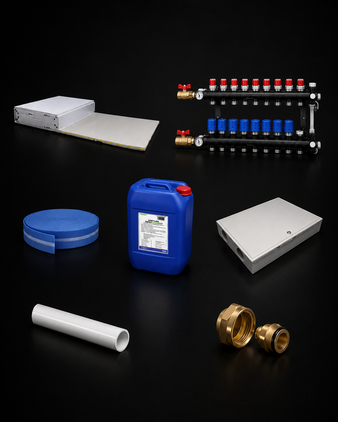 Uponor Colector Premontado Kit Suelo Radiante